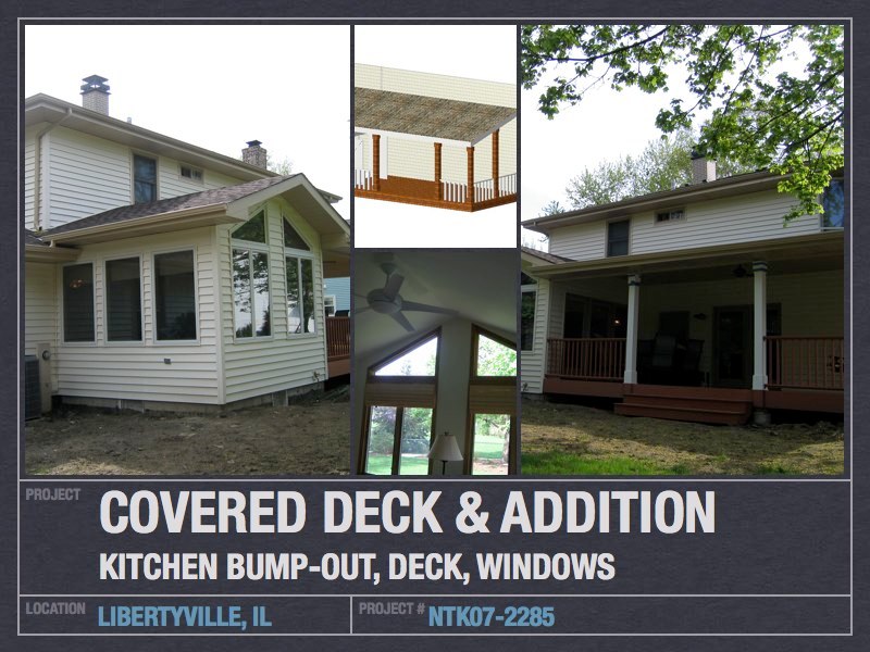 Covered Deck & Kitchen Addition - Libertyville, IL