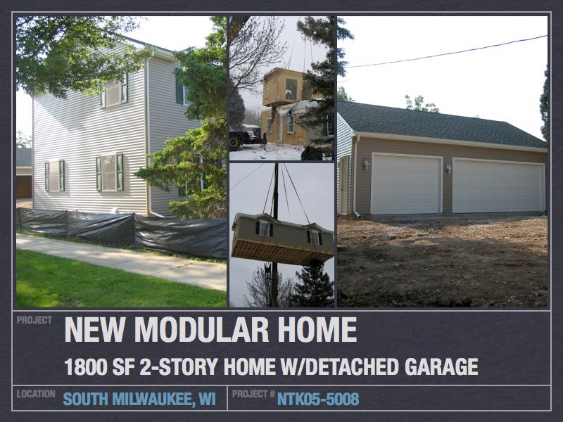 New 2-Story Modular Home - South Milwaukee, WI